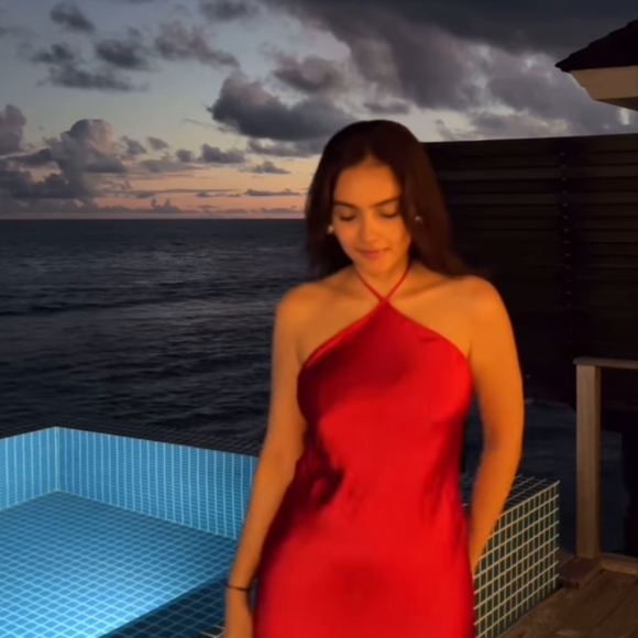 Zara Satin eff3ct halter slip dress - Picture 9 of 14